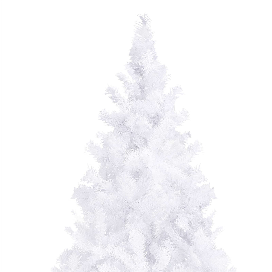 Kunstkerstboom met 300 LED Wit 400 cm PVC en staal