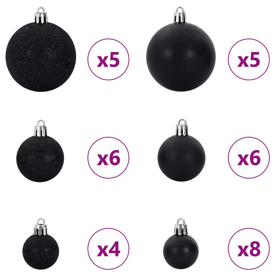 Kunstmatige Inklapbare Kerstboom Wit Pvc En Staal 150 cm