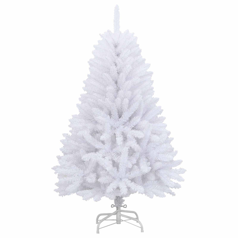 Kunstmatige Inklapbare Kerstboom Wit Pvc En Staal 150 cm