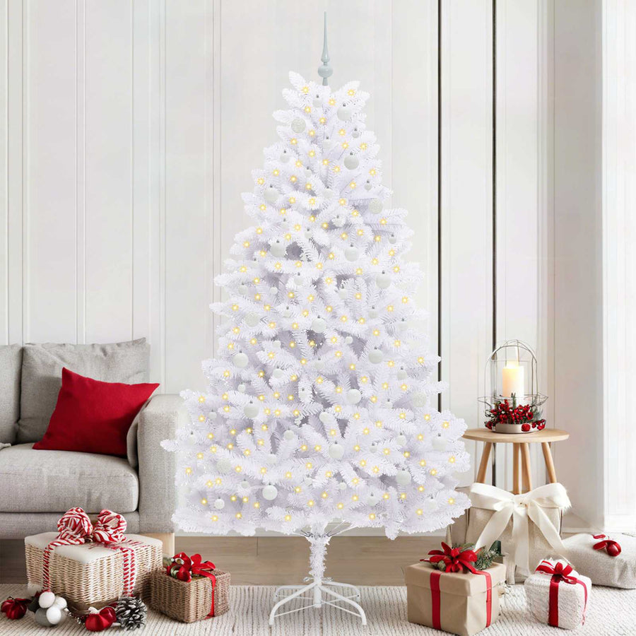 Kunstmatige Inklapbare Kerstboom Pvc En Staal 210 cm