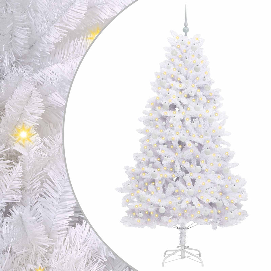 Kunstmatige Inklapbare Kerstboom Pvc En Staal 210 cm