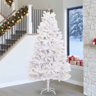 Artificial Collapsible Christmas Tree White 270 cm PVC and steel