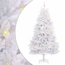 Kunstmatige Inklapbare Kerstboom Wit 270 cm PVC en staal