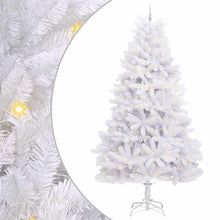 Kunstmatige Inklapbare Kerstboom Wit 300 cm PVC en staal