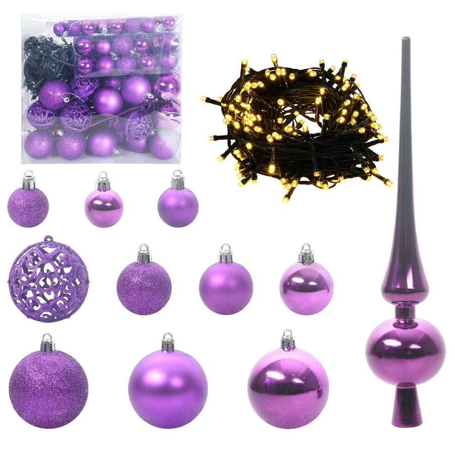 Kunstmatige Inklapbare Kerstboom Wit 300 cm PVC en staal