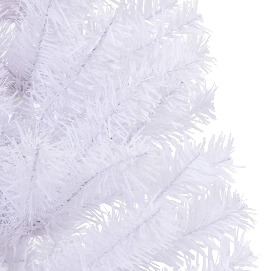 Kunstkerstboom met 150 LED Wit 120 cm PVC en Staal