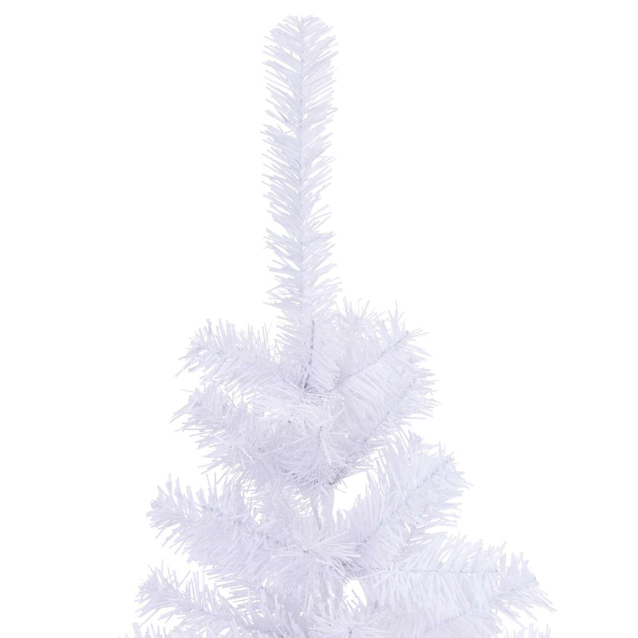 Kunstkerstboom met 150 LED Wit 120 cm PVC en Staal