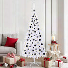 Kunstkerstboom 180 cm wit met 300 LED
