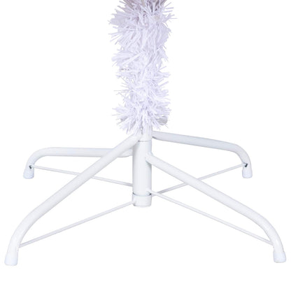 Kunstkerstboom met 300 LED Wit 210 cm PVC en staal
