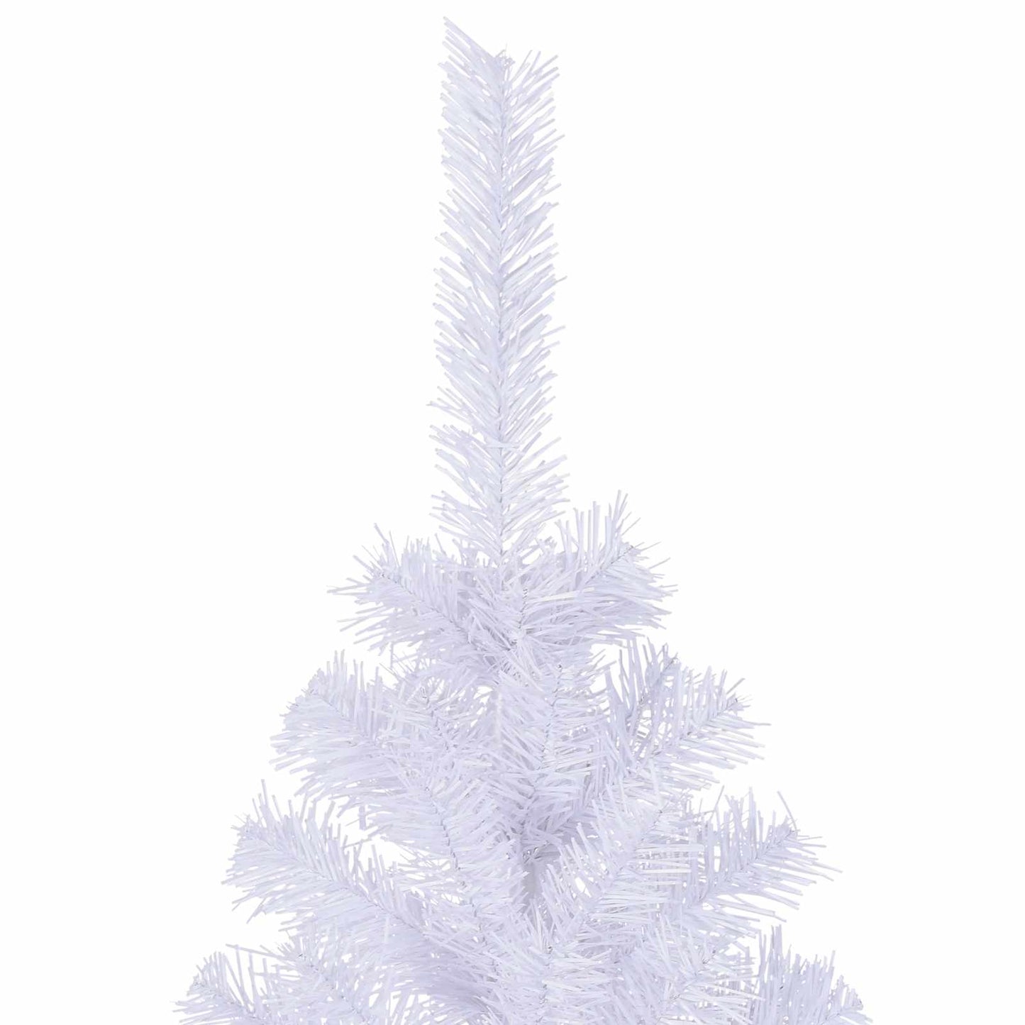 Kunstkerstboom met 300 LED Wit 210 cm PVC en staal