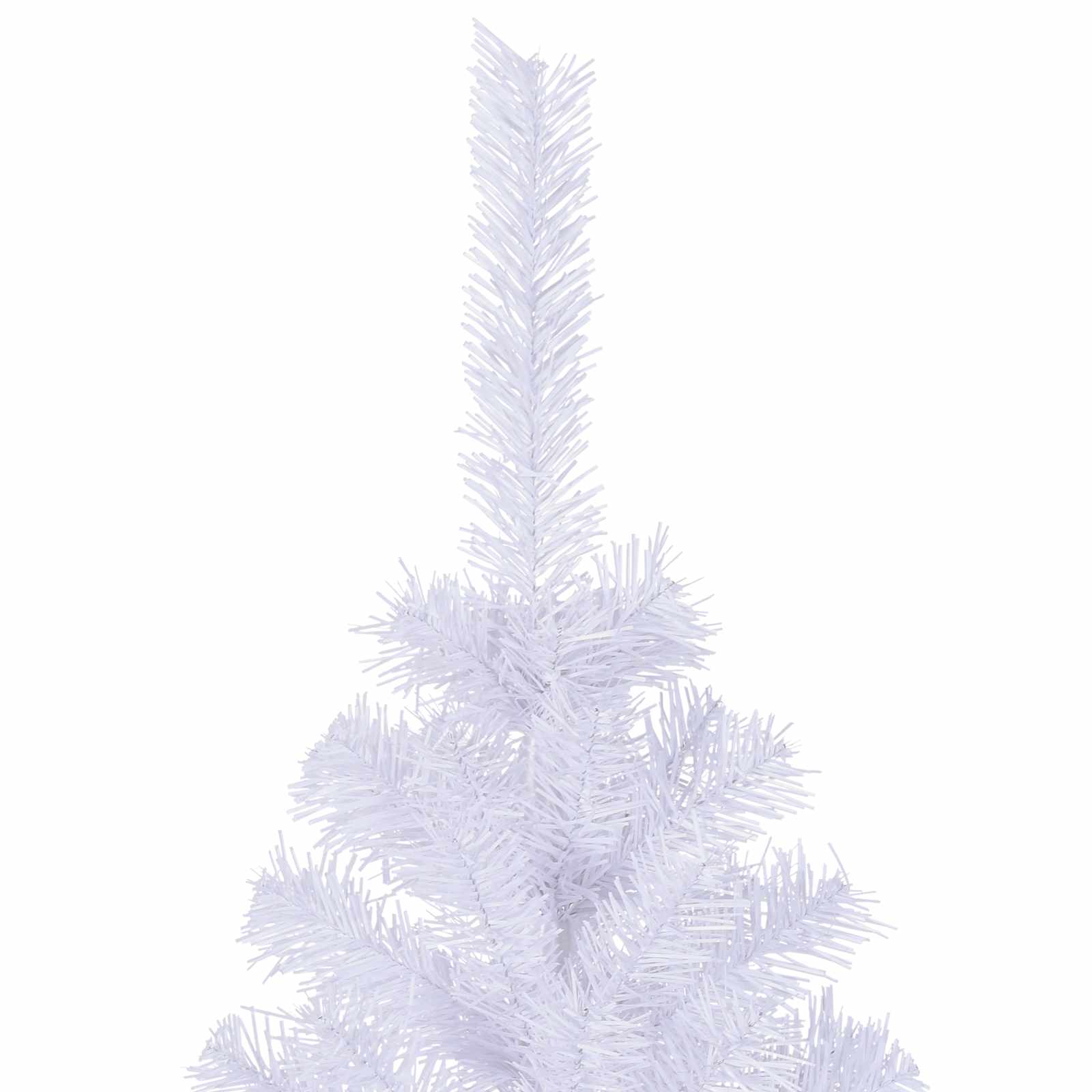Kunstkerstboom met 300 LED Wit 240 cm PVC en staal