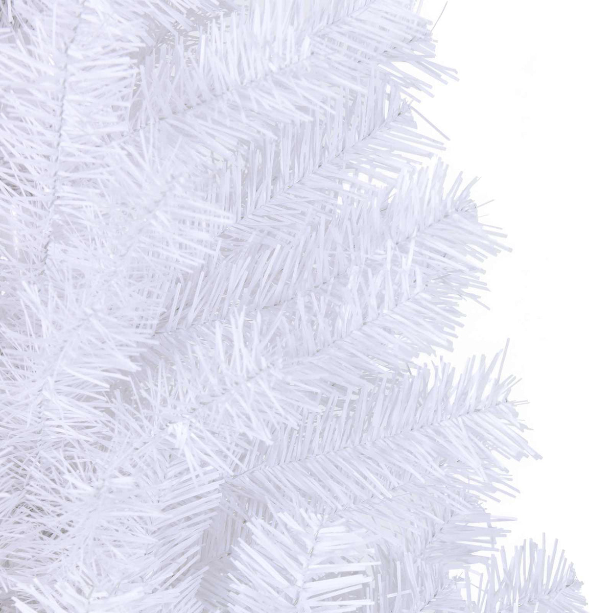 Kunstkerstboom met 300 LED Wit 240 cm PVC en staal