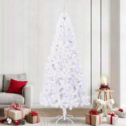 Kunstkerstboom 240 cm wit met 300 LED