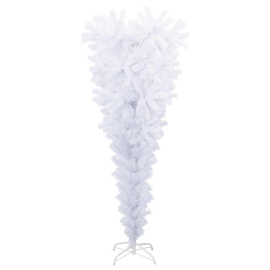 Kunstkerstboom met 150 LED Wit 120 cm PVC en Staal