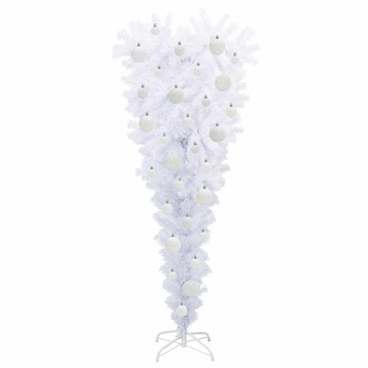 Kunstkerstboom met 150 LED Wit 120 cm PVC en Staal