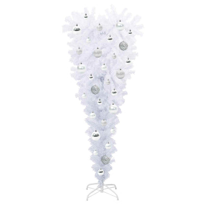 Kunstkerstboom met 150 LED Wit 120 cm PVC en Staal