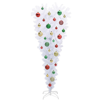 Kunstkerstboom met 150 LED Wit 120 cm PVC en Staal
