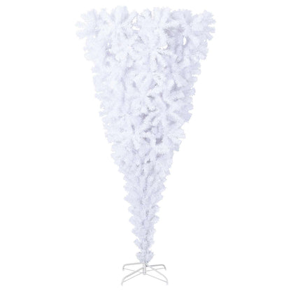 Kunstkerstboom met 300 LED Wit 240 cm PVC en Staal