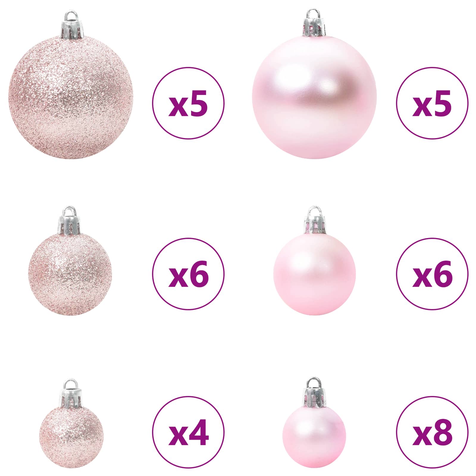 Kunstkerstboom met 150 LED Wit 150 cm PVC en staal