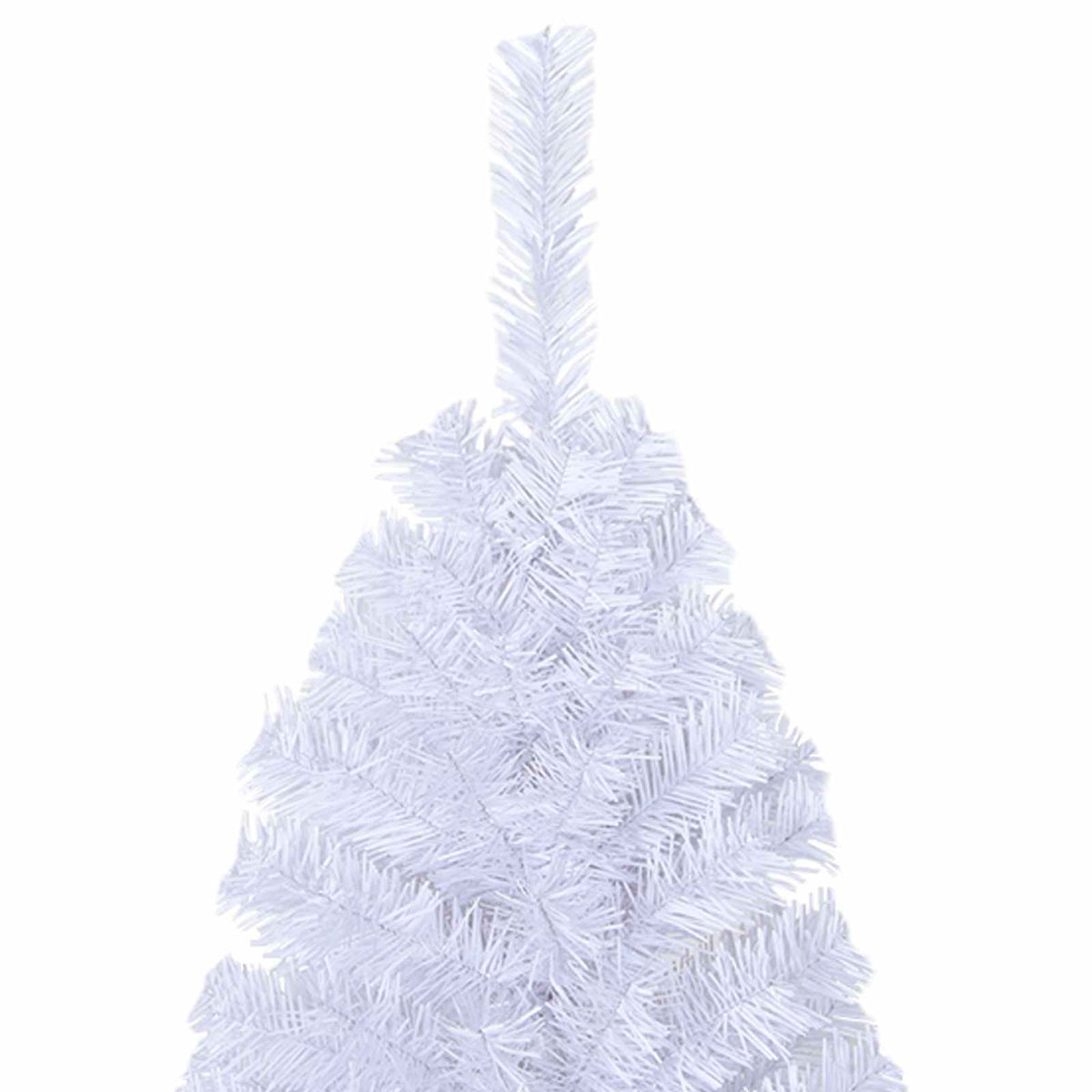 Kunstkerstboom met 300 LED Wit 180 cm PVC en staal