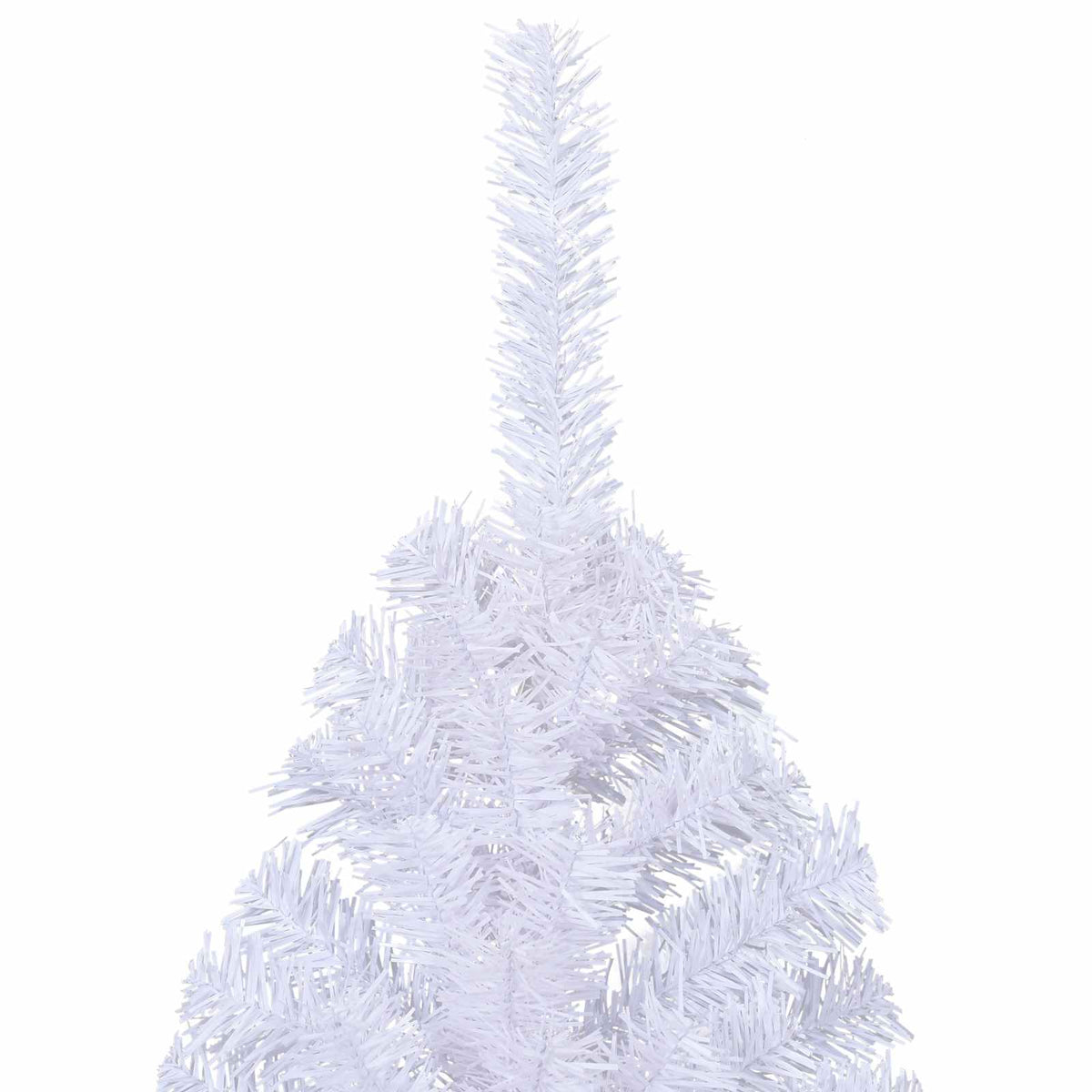 Kunstkerstboom met 300 LED Wit 180 cm PVC en staal