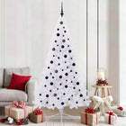 Kunstkerstboom wit 210 cm met 300 LED