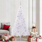 Kunstkerstboom 210 cm wit met 300 led