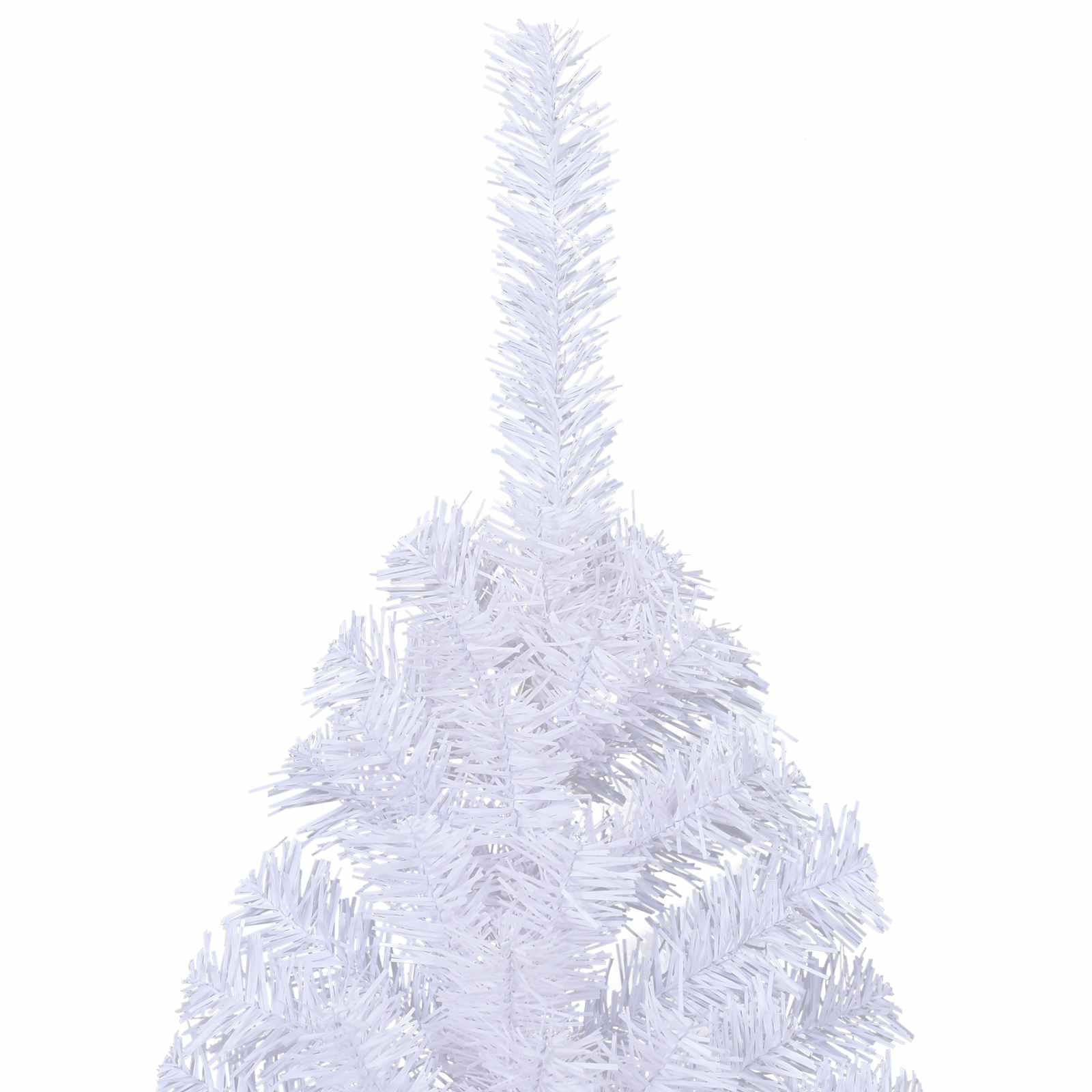 Kunstkerstboom met 300 LED Wit 240 cm PVC en staal
