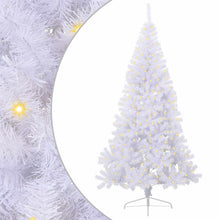 Kunstkerstboom met 300 LED Wit 240 cm PVC en staal