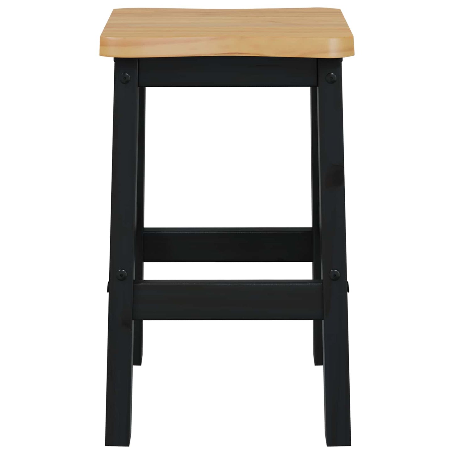 Hoge Barkruk EKAI 2 pcs Zwart 40 x 29 x 63 cm