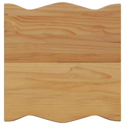 Bijzettafel EKAI Zwart 50 x 50 x 45,5 cm Massief grenenhout