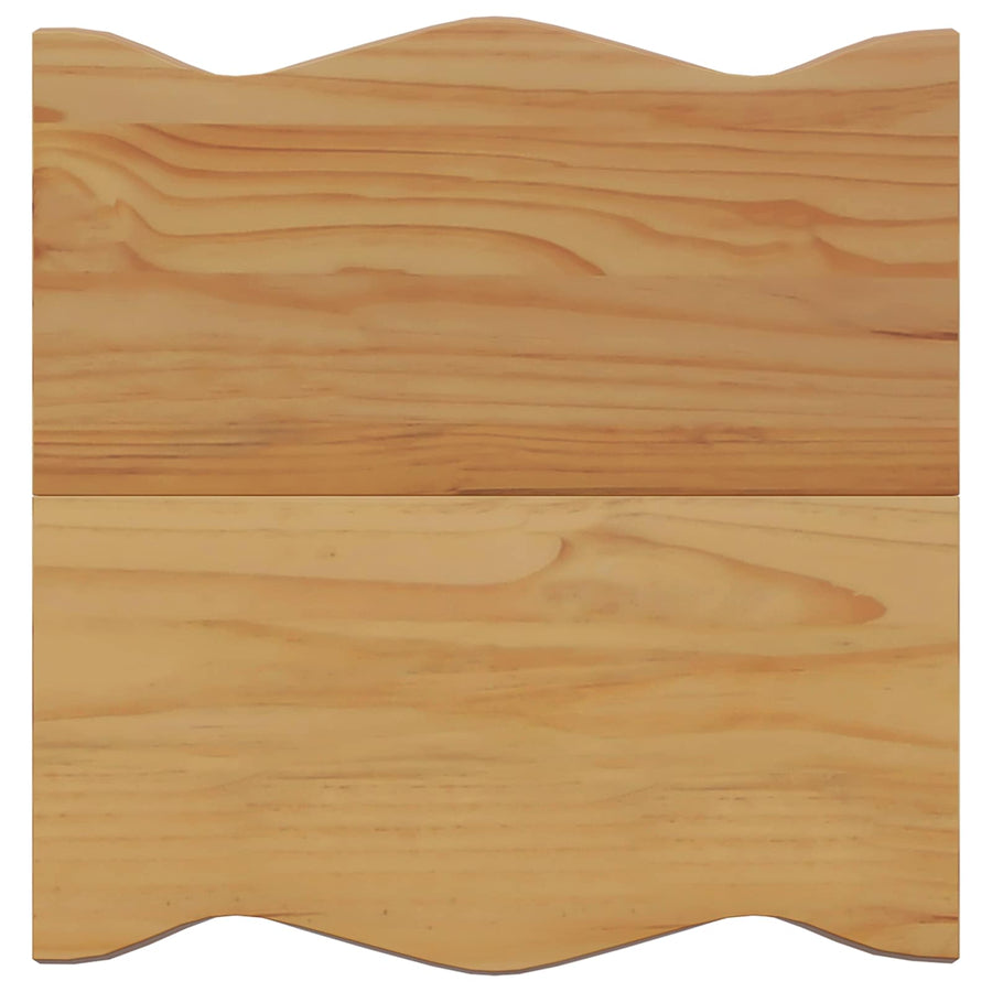 Bijzettafel EKAI Zwart 50 x 50 x 45,5 cm Massief grenenhout