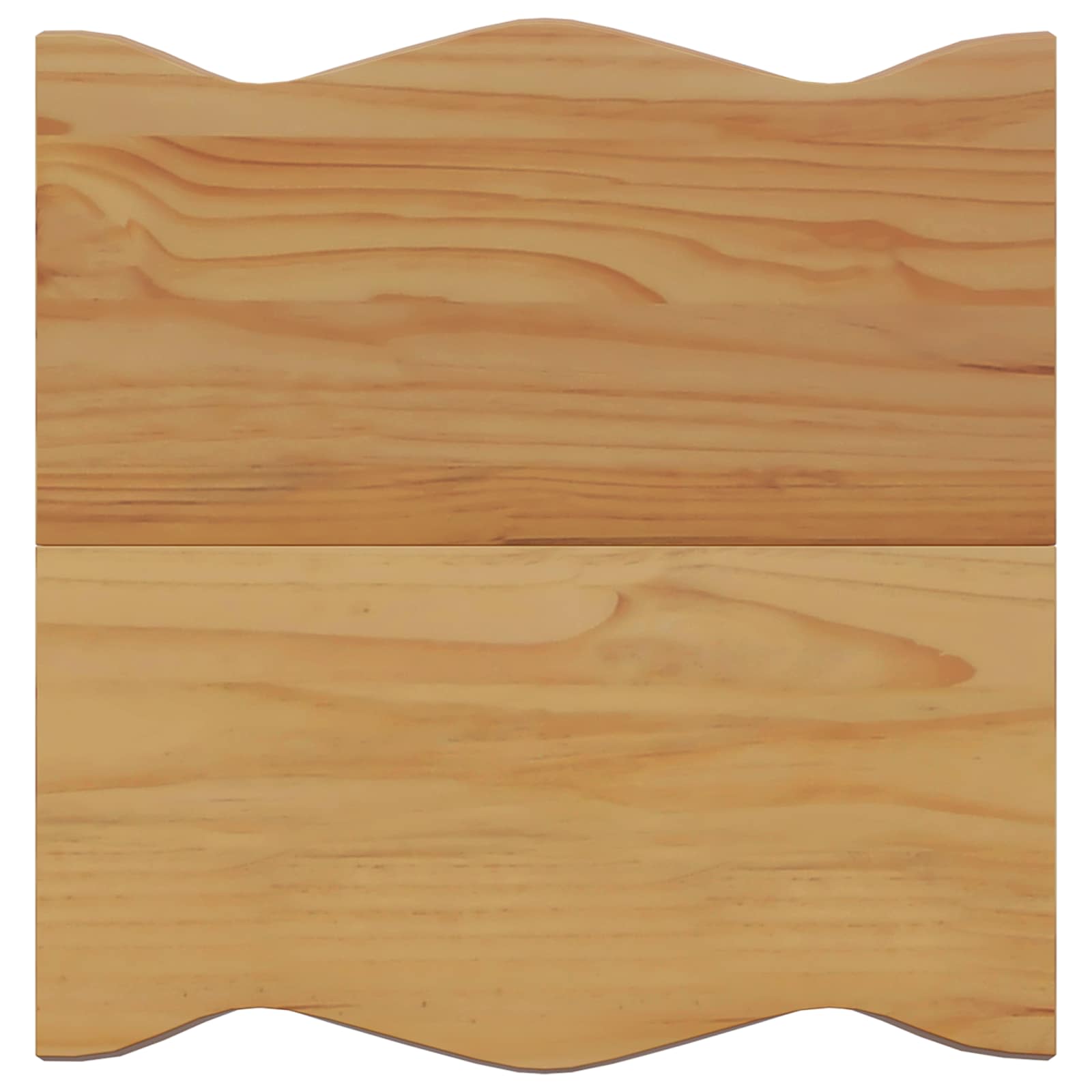Bijzettafel EKAI Wit 50 x 50 x 45,5 cm Massief grenenhout