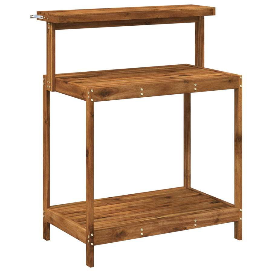Buiten pottingbank 86,5 x 48,5 x 106 cm Massief Acaciahout