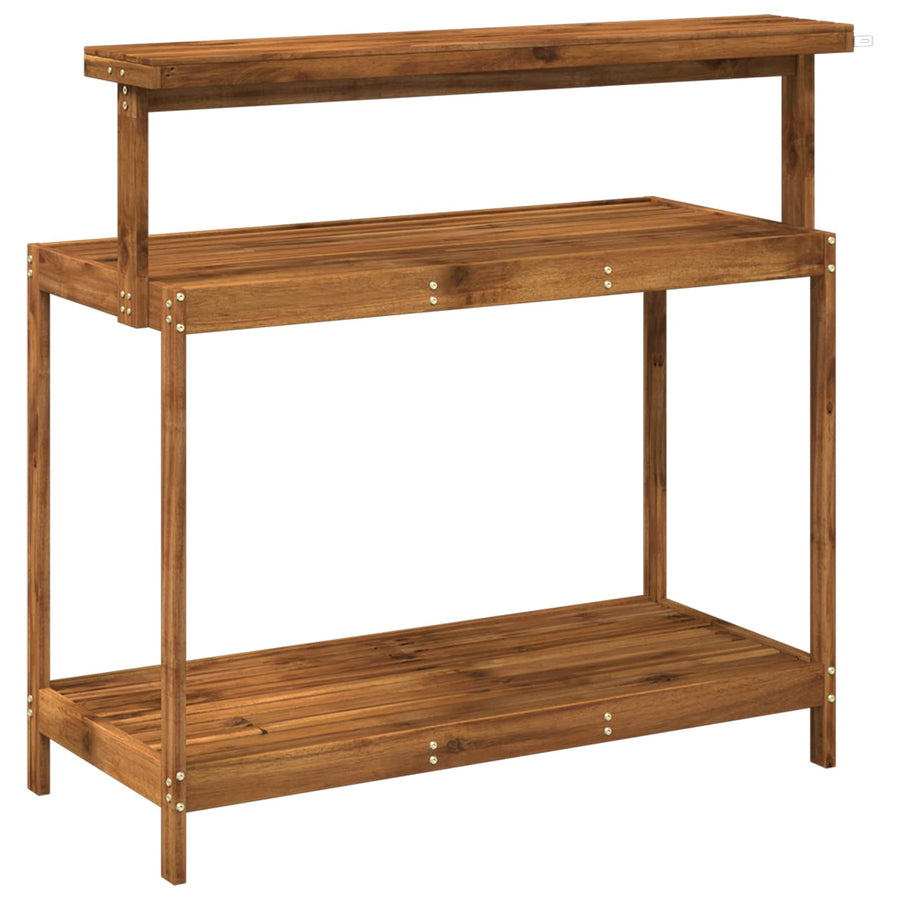 Buiten pottingbank 111,5 x 48,5 x 107 cm Massief Acaciahout