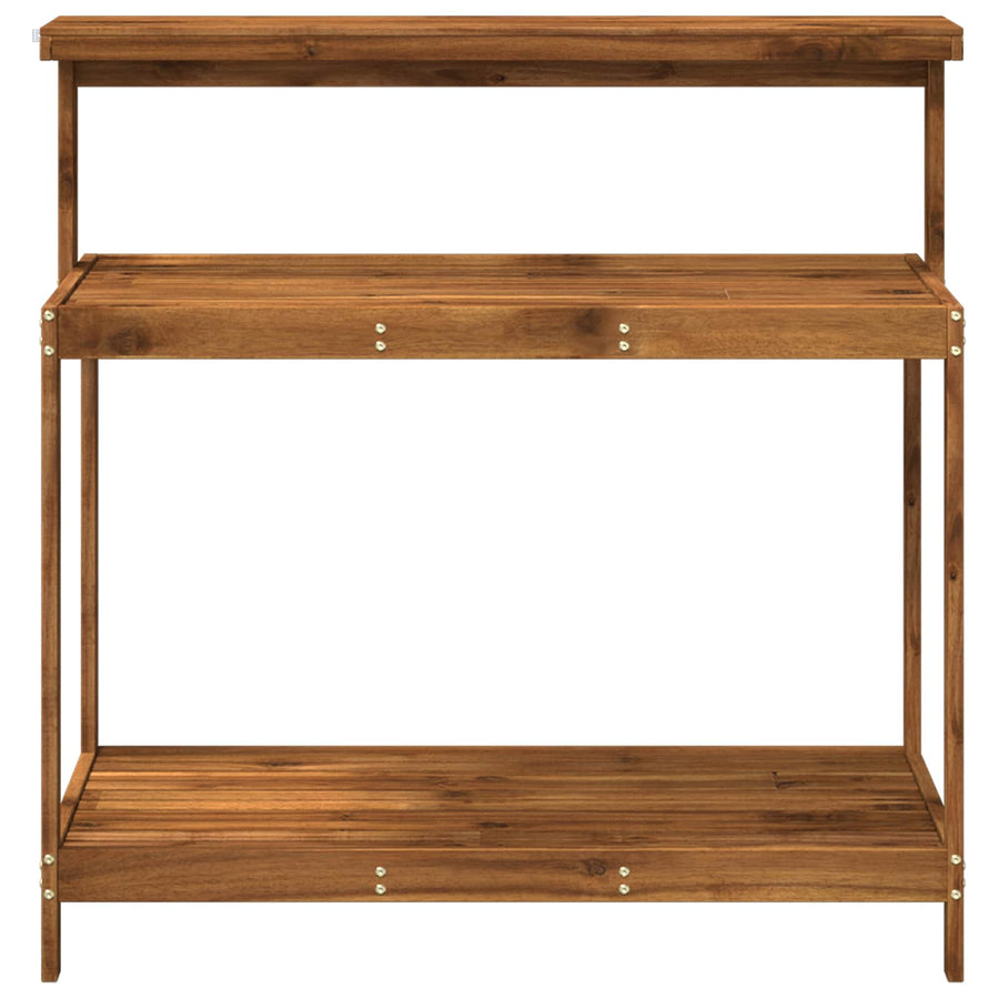 Buiten pottingbank 111,5 x 48,5 x 107 cm Massief Acaciahout