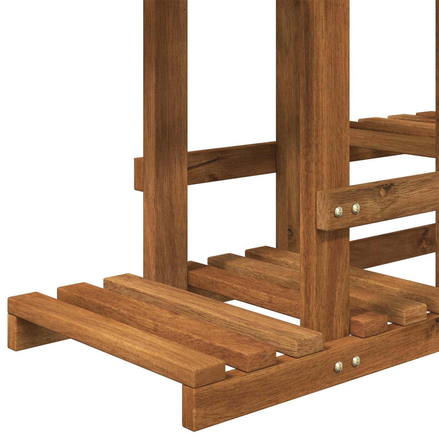 Plantenstandaard Naturel 93,5 x 25 x 91,5 cm Massief Acaciahout