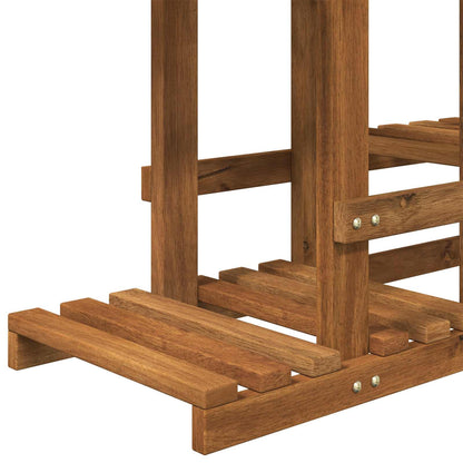 Plantenstandaard Naturel 93,5 x 25 x 91,5 cm Massief Acaciahout