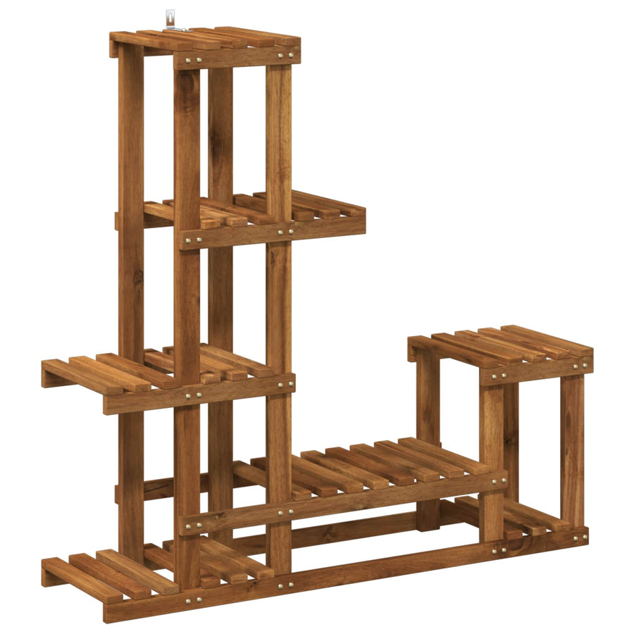 Plantenstandaard Naturel 93,5 x 25 x 91,5 cm Massief Acaciahout