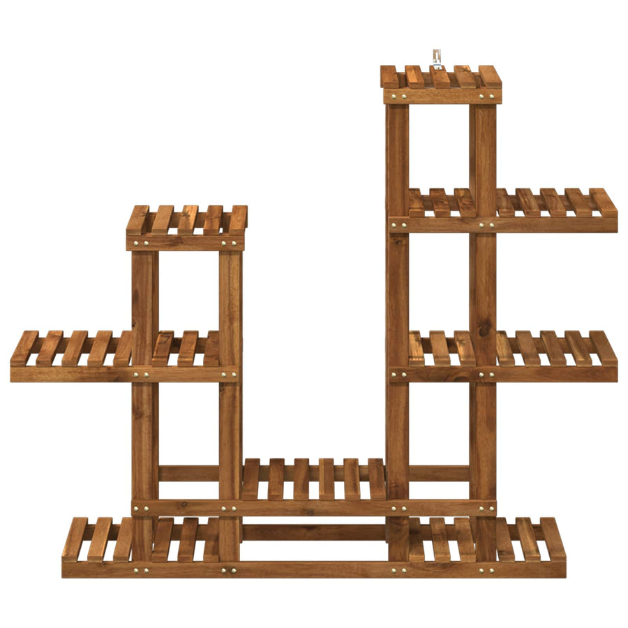 Plantenstandaard Naturel 118 x 25 x 96,5 cm Massief Acaciahout