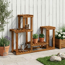 Plantenstandaard Naturel 90 x 25 x 73 cm Massief Acaciahout