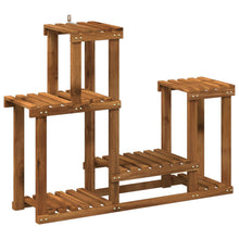 Plantenstandaard Naturel 90 x 25 x 73 cm Massief Acaciahout