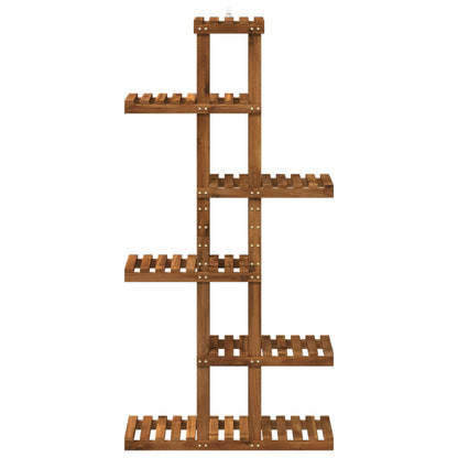Plantenstandaard Naturel 68 x 23,5 x 140 cm Massief Acaciahout