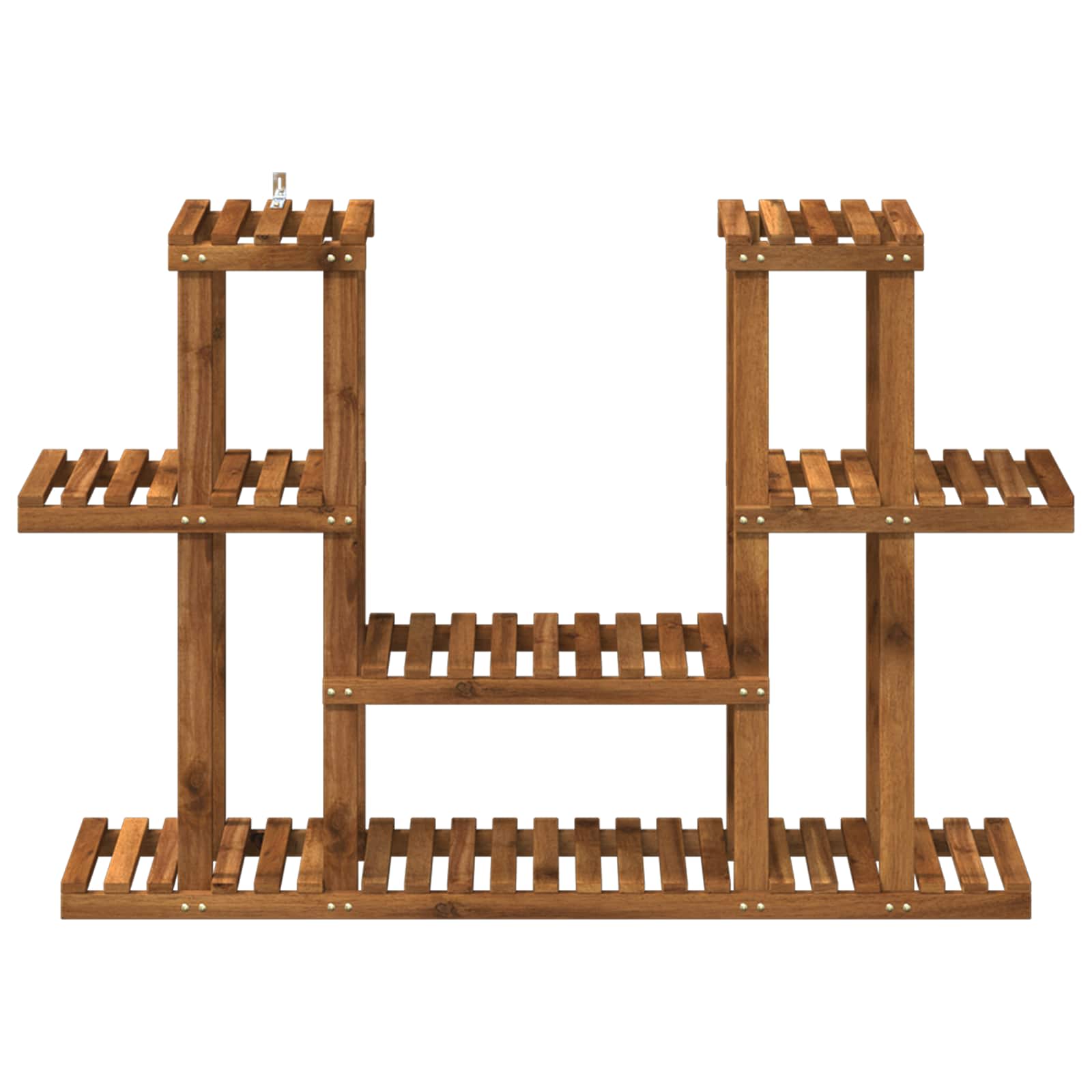 Plantenstandaard Naturel 123 x 25 x 78,5 cm Massief Acaciahout