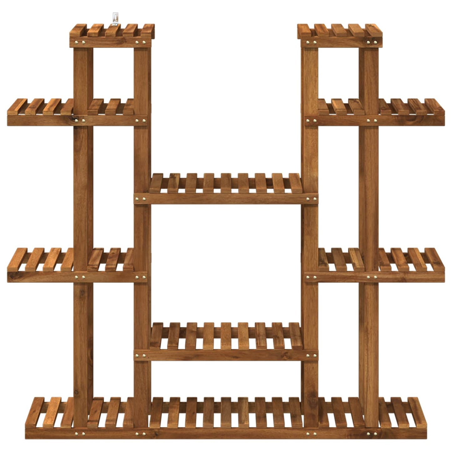 Plantenstandaard Naturel 123 x 25 x 114,5 cm Massief Acaciahout