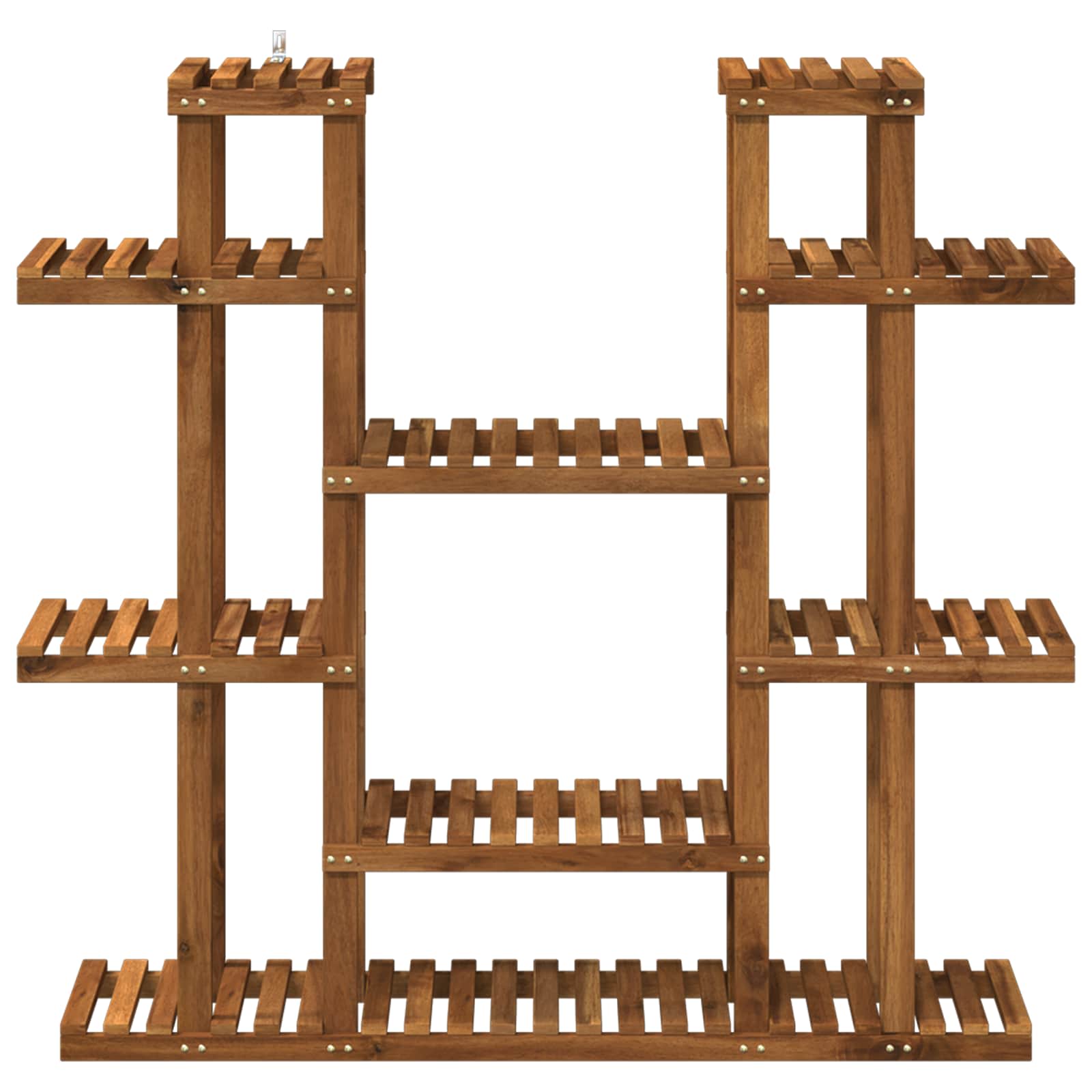 Plantenstandaard Naturel 123 x 25 x 114,5 cm Massief Acaciahout