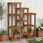 Plantenstandaard Naturel 85 x 30 x 114,5 cm Massief Acaciahout