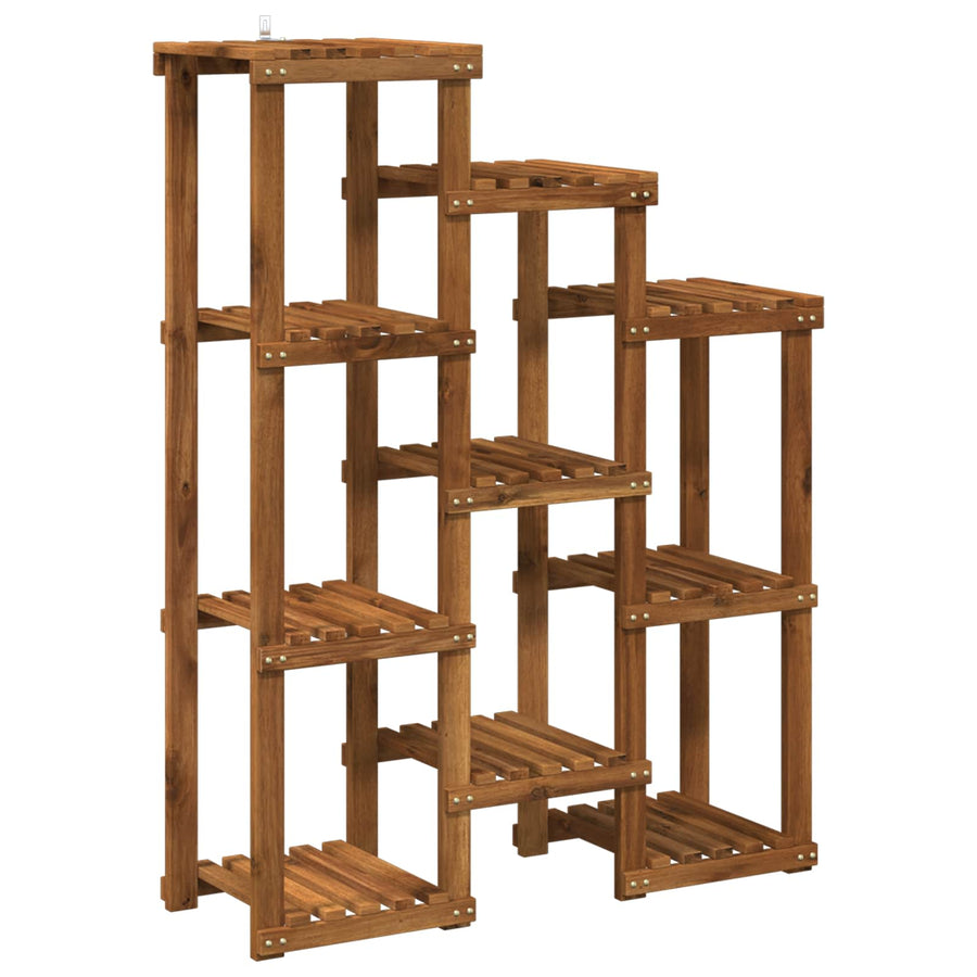 Plantenstandaard Naturel 85 x 30 x 114,5 cm Massief Acaciahout