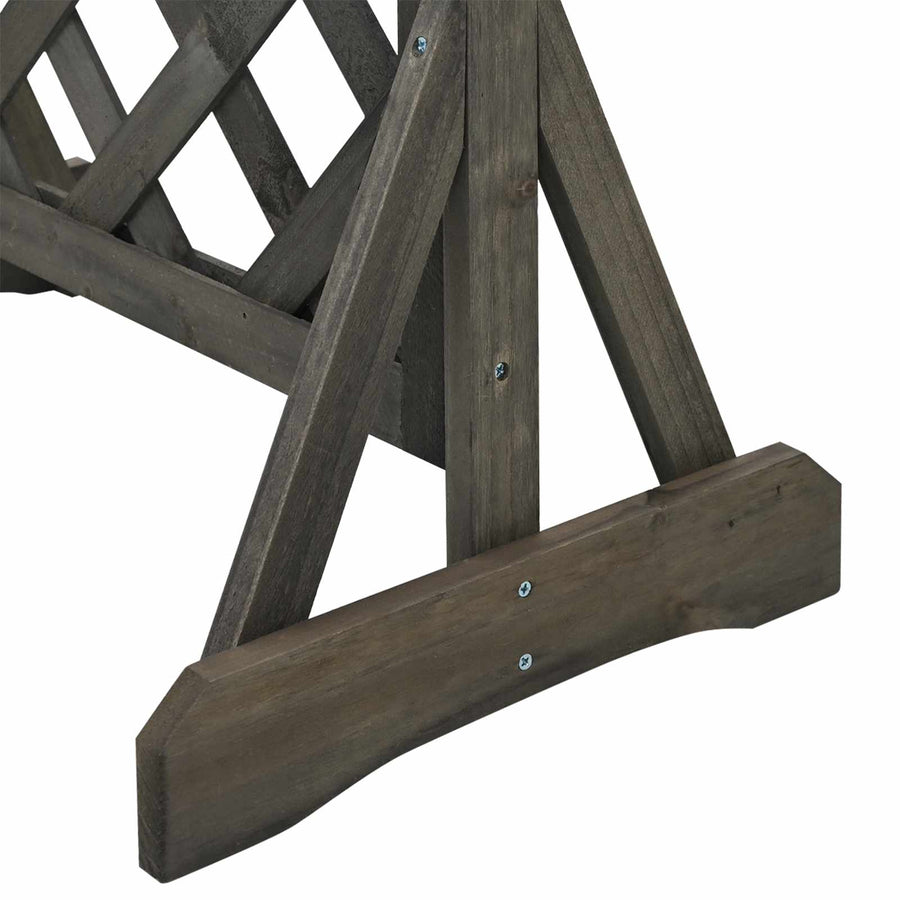 Verticale Tuin Trellis Grijs 48 x 30 x 70,5 cm