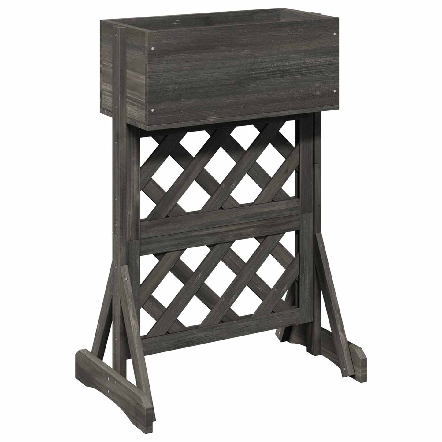 Verticale Tuin Trellis Grijs 48 x 30 x 70,5 cm